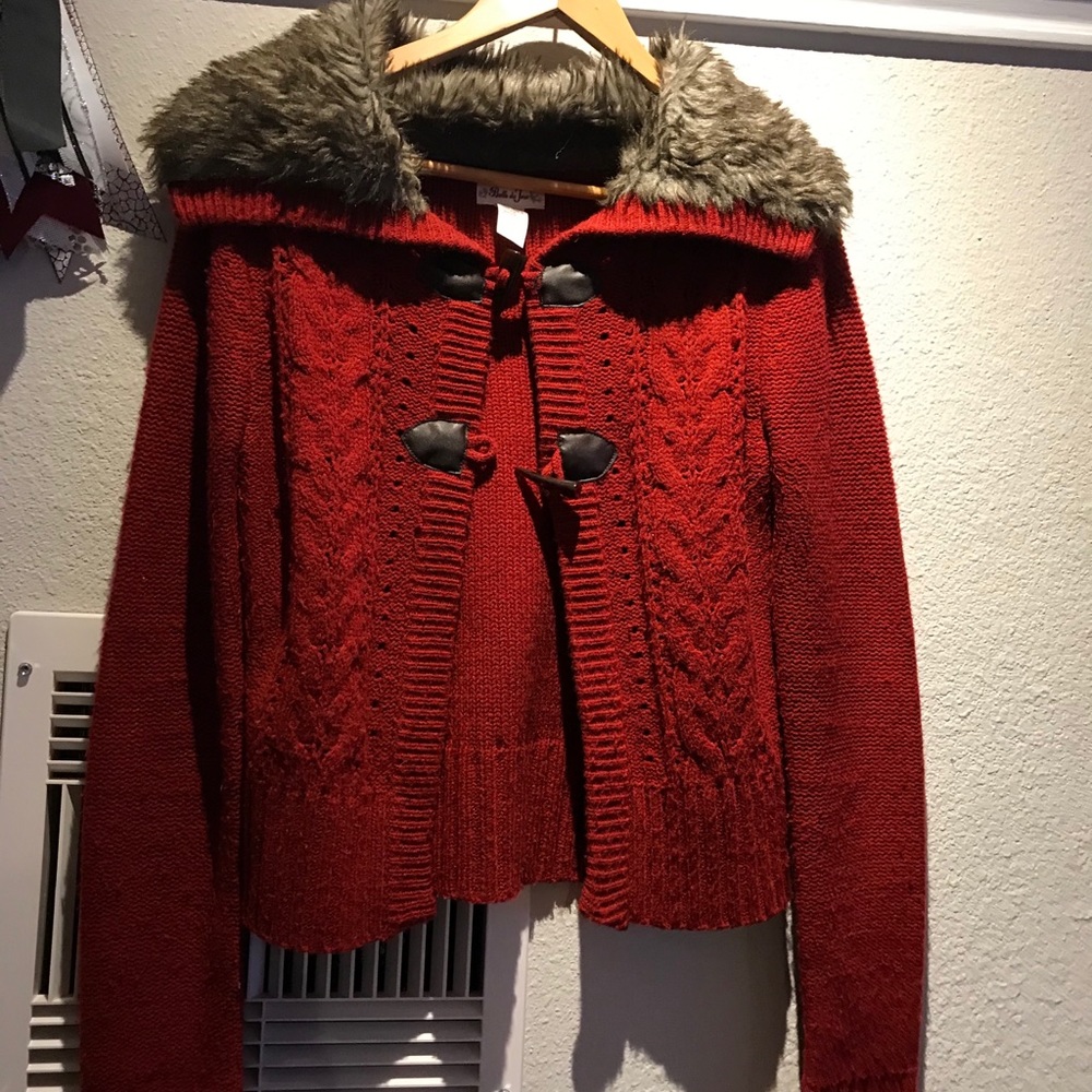 Red jacket